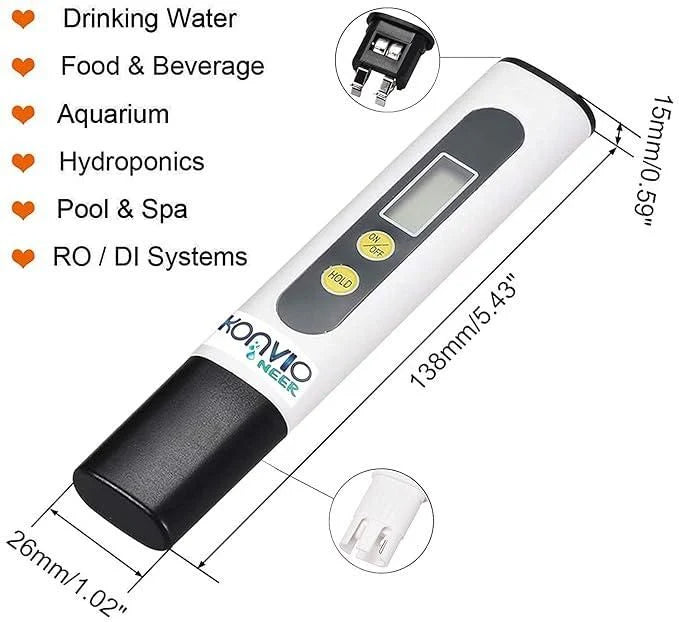 Premium Water TDS Meter Tester