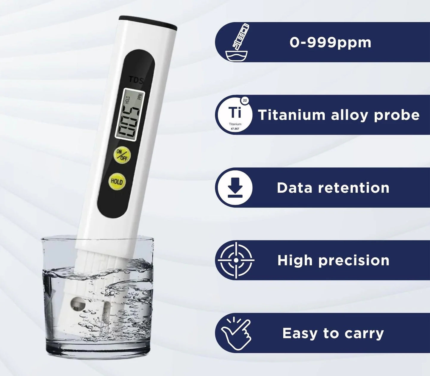 Premium Water TDS Meter Tester
